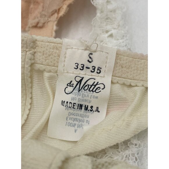 Vintage Garters 2  Frederick’s of Hollywood 1 da Notte S 1 with matching panties - Picture 2 of 9